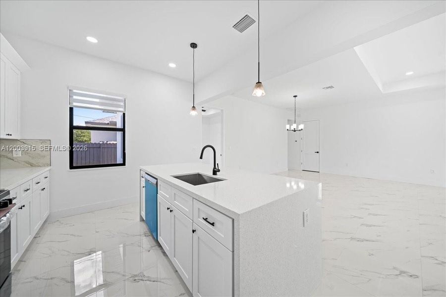 Furnished interior view inside a new home in , Cape Coral (Image 8).