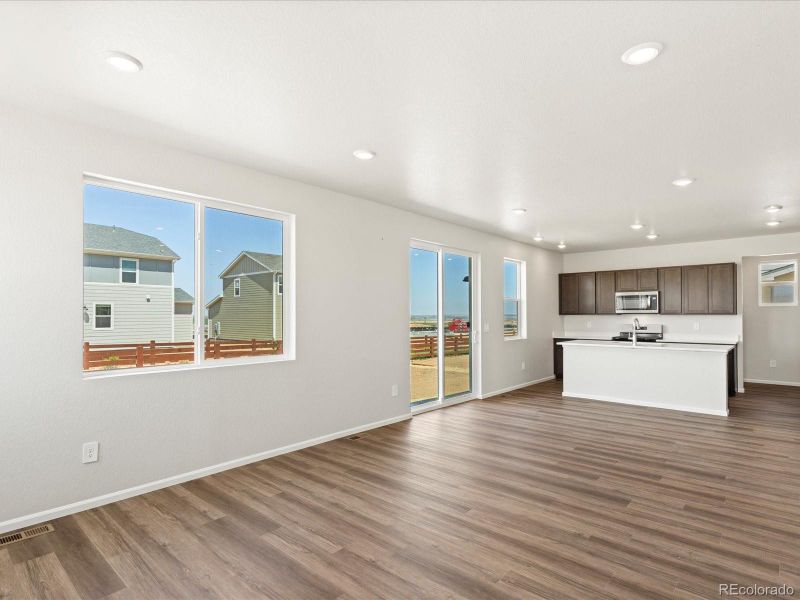 Spacious, unfurnished interior of a new home in Revere at Johnstown, Johnstown (Image 34).