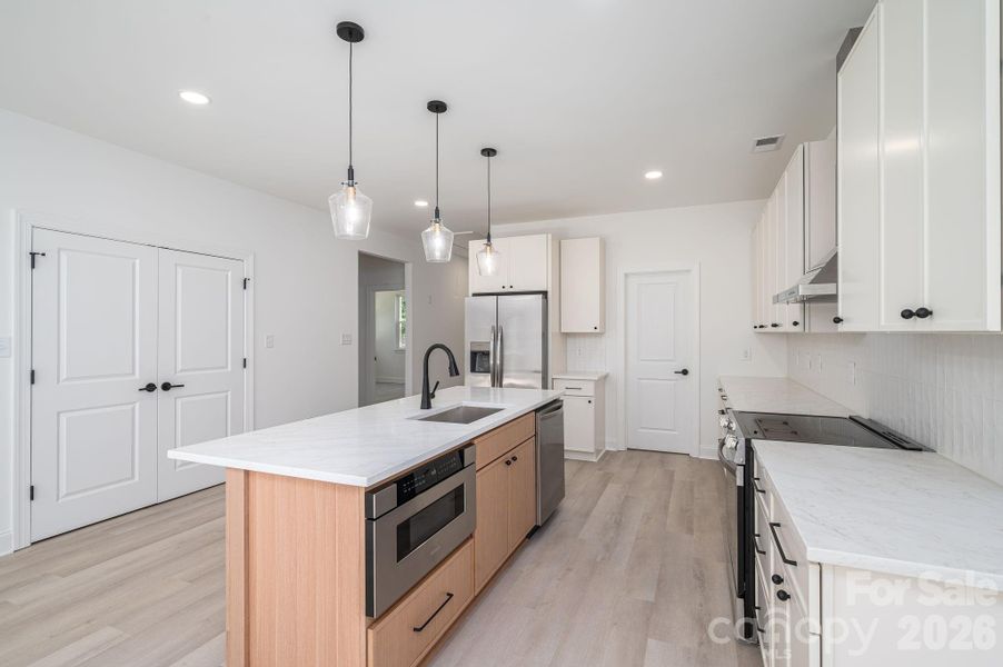 Furnished interior view inside a new home in , Bessemer City (Image 7).