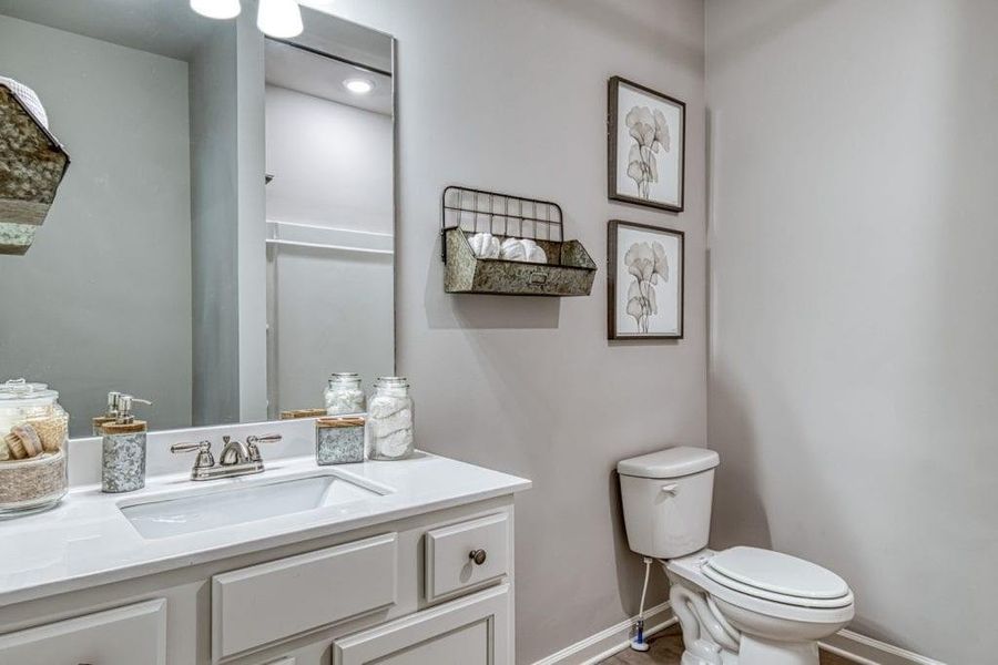 Furnished interior view inside a new home in Pinecrest Ridge, Dacula (Image 20).