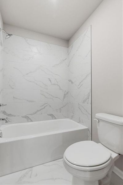 Furnished interior view inside a new home in Lakeside at Great Sky, Canton (Image 15).