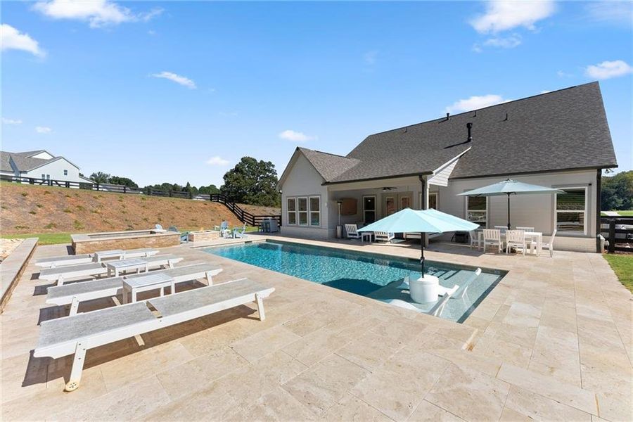 Exterior details and patio area of a home in , Cumming (Image 23).
