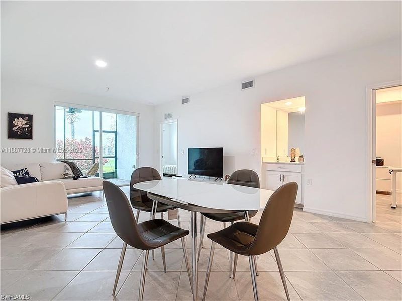 Furnished interior view inside a new home in , Ave Maria (Image 12).