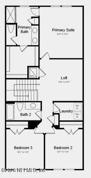 2D floor plan layout of this home in , St. Augustine, FL (Image 3). 2D floor plan layout of this home in , St. Augustine, FL (Image 3).