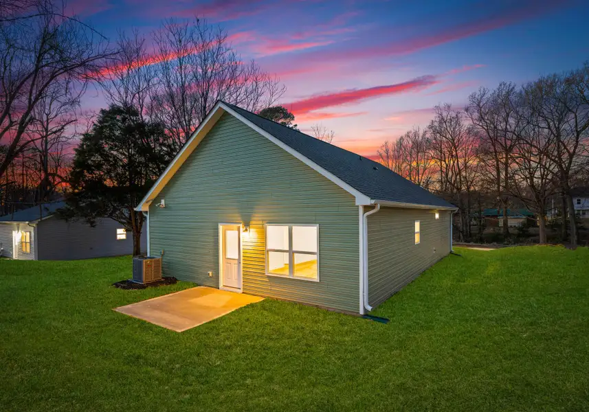 Exterior details and patio area of a home in , North Charleston (Image 3).