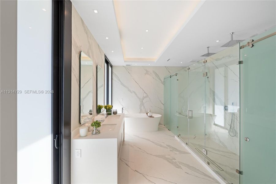 Furnished interior view inside a new home in , North Miami Beach (Image 31).