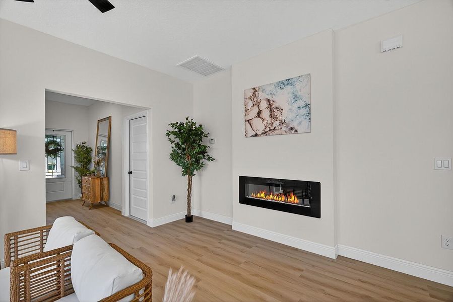 Furnished interior view inside a new home in , Vero Beach (Image 43).