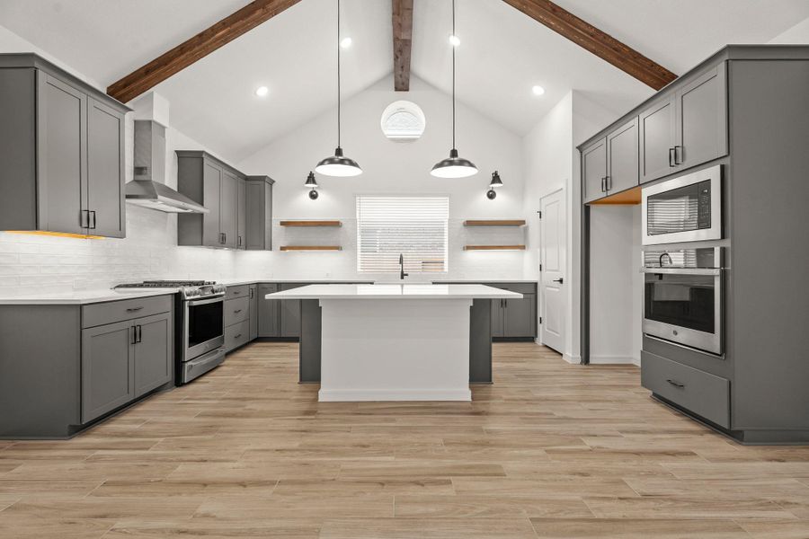 Gourmet island kitchen (*Photo not of actual home and used for illustration purposes only.) Gourmet island kitchen (*Photo not of actual home and used for illustration purposes only.)