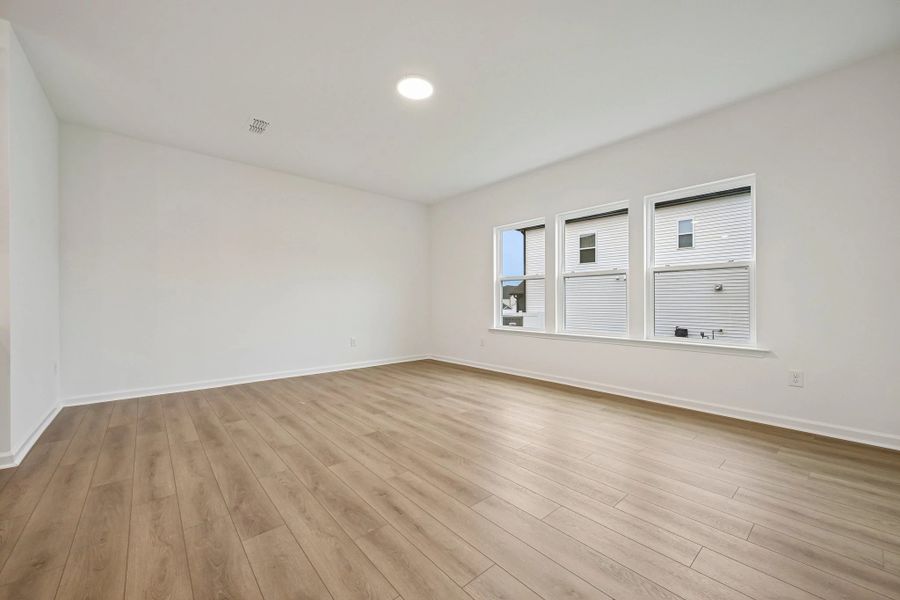 Spacious, unfurnished interior of a new home in Crescent Mills, Wilson's Mills (Image 23). Spacious, unfurnished interior of a new home in Crescent Mills, Wilson's Mills (Image 23).