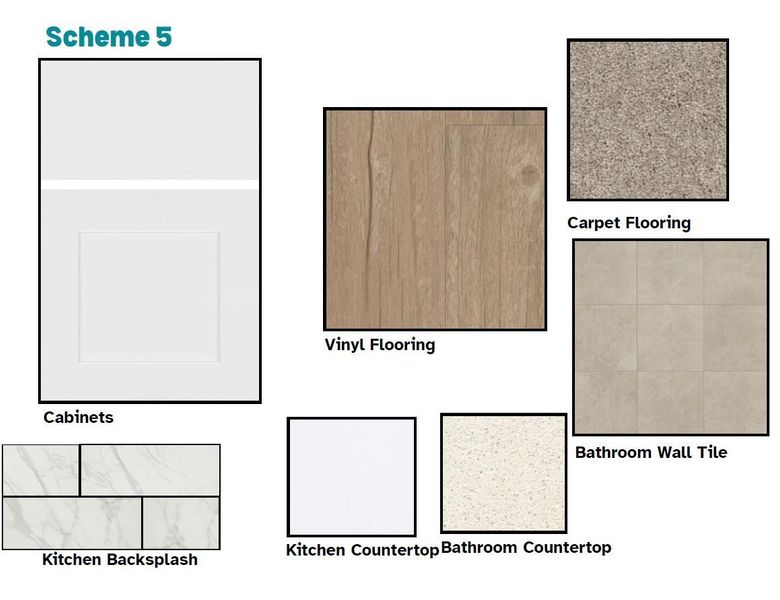 Sample of building materials used in homes in Azalea, Pattison (Image 23).