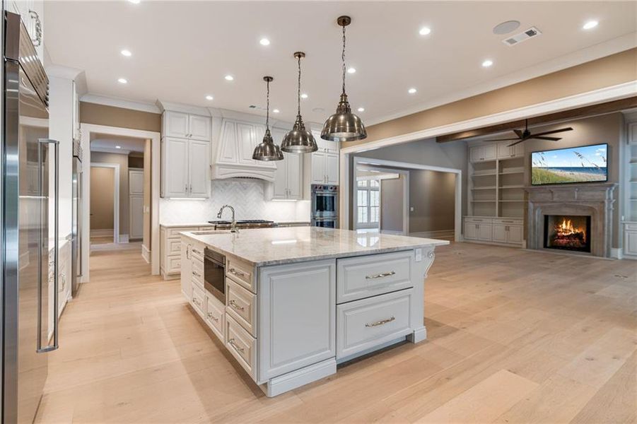 Furnished interior view inside a new home in , Cumming (Image 7).