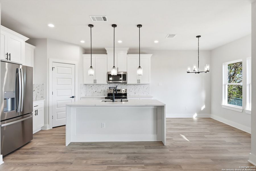 Furnished interior view inside a new home in , Spring Branch (Image 7). Furnished interior view inside a new home in , Spring Branch (Image 7).