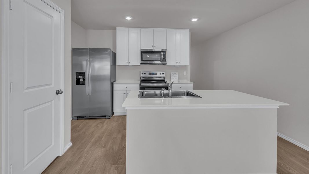 Furnished interior view inside a new home in Sunset Oaks, Maxwell (Image 7).