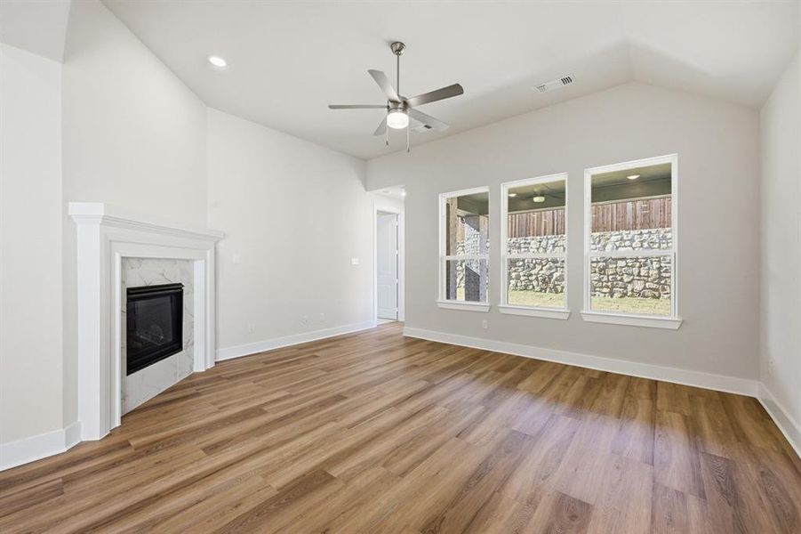 Spacious, unfurnished interior of a new home in Gateway Village - The Reserve, Denison (Image 23). Spacious, unfurnished interior of a new home in Gateway Village - The Reserve, Denison (Image 23).