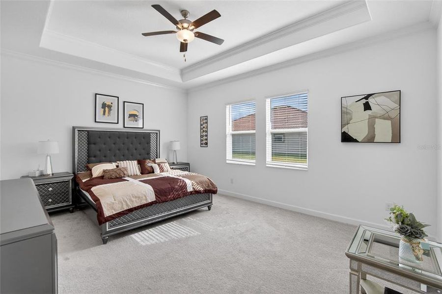 Furnished interior view inside a new home in Southshore Bay: The Estates, Wimauma (Image 60).