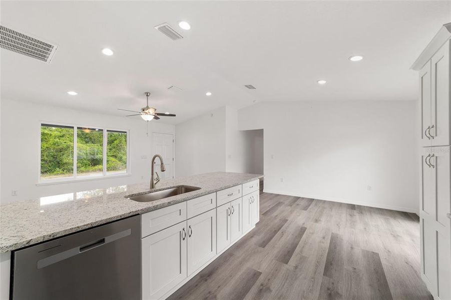 Furnished interior view inside a new home in , Silver Springs (Image 4).