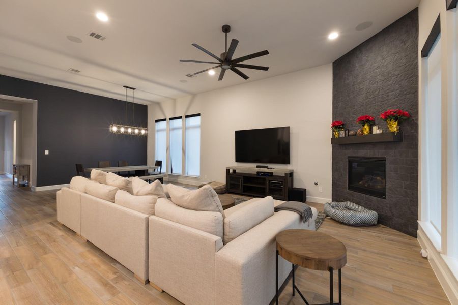 Furnished interior view inside a new home in Audubon, Magnolia (Image 33).