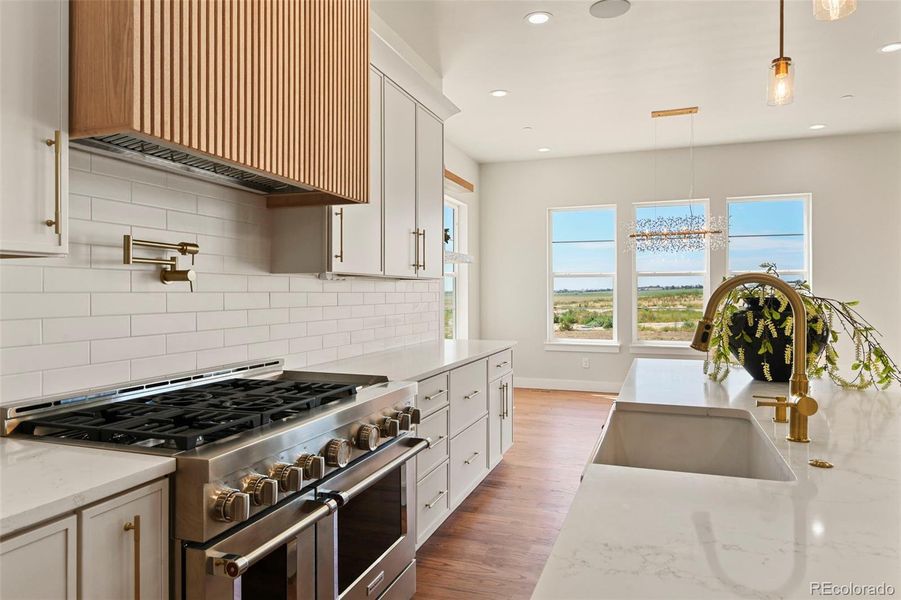 Furnished interior view inside a new home in , Brighton (Image 8).