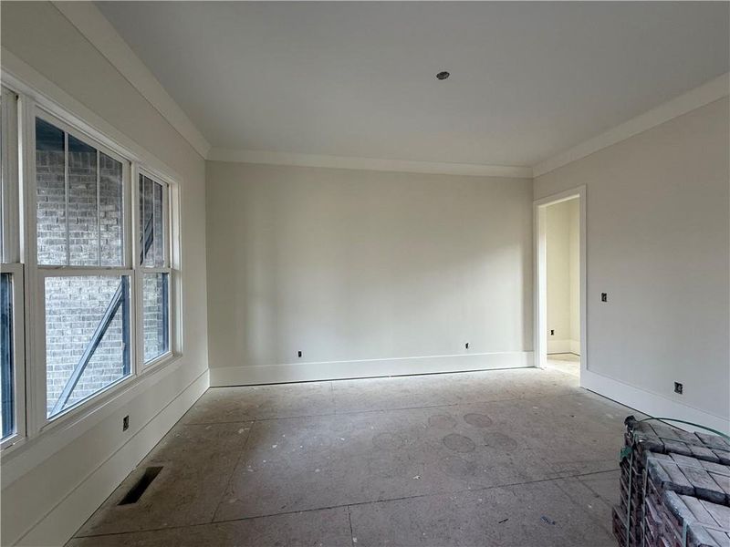 In-progress construction of a new home in , Buford, GA (Image 7).