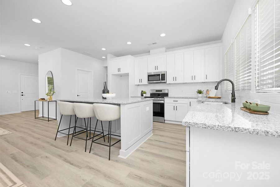 Furnished interior view inside a new home in , Salisbury (Image 12).