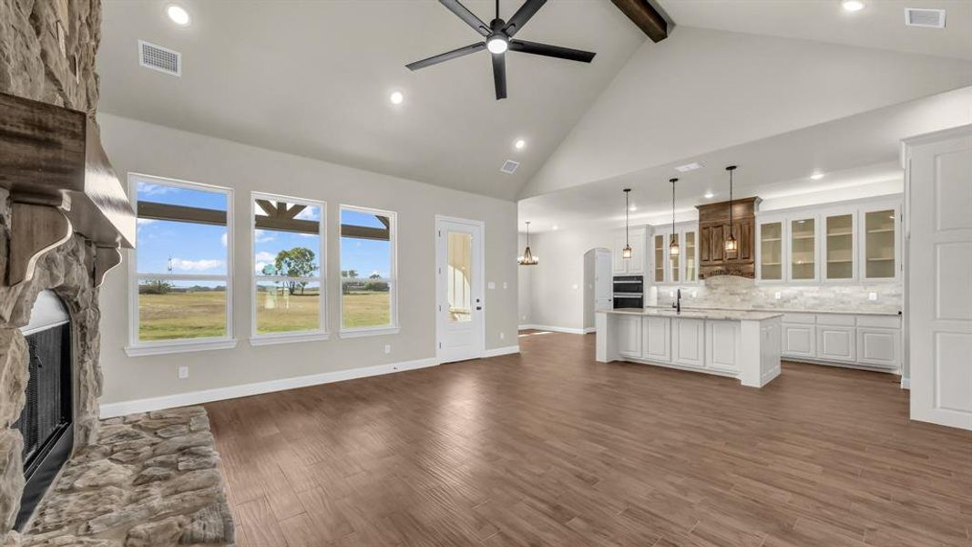 Spacious, unfurnished interior of a new home in , Poolville (Image 26).
