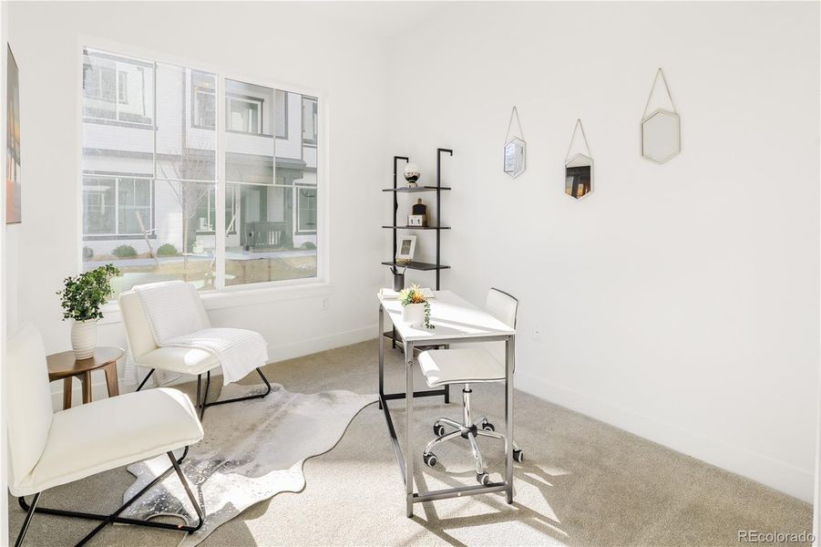 Furnished interior view inside a new home in , Arvada (Image 27).