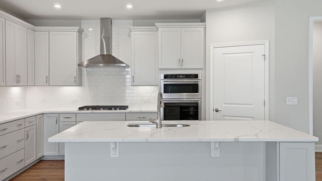 Furnished interior view inside a new home in Midpoint at New Riverside, Bluffton (Image 5).