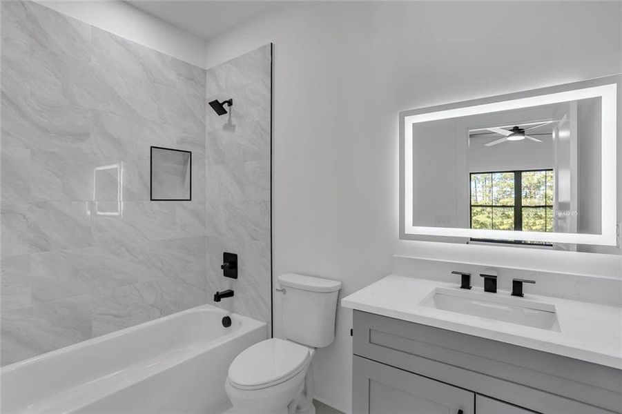 Furnished interior view inside a new home in , Loganville (Image 8).