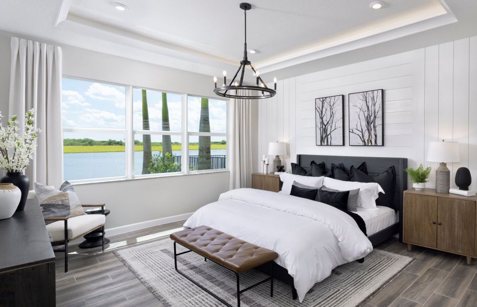 Representative furnished interior of a home built from the Dahlia by Mattamy Homes in Tradition, Port St. Lucie (Image 10).