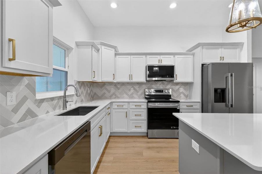 Furnished interior view inside a new home in , Wildwood (Image 7).