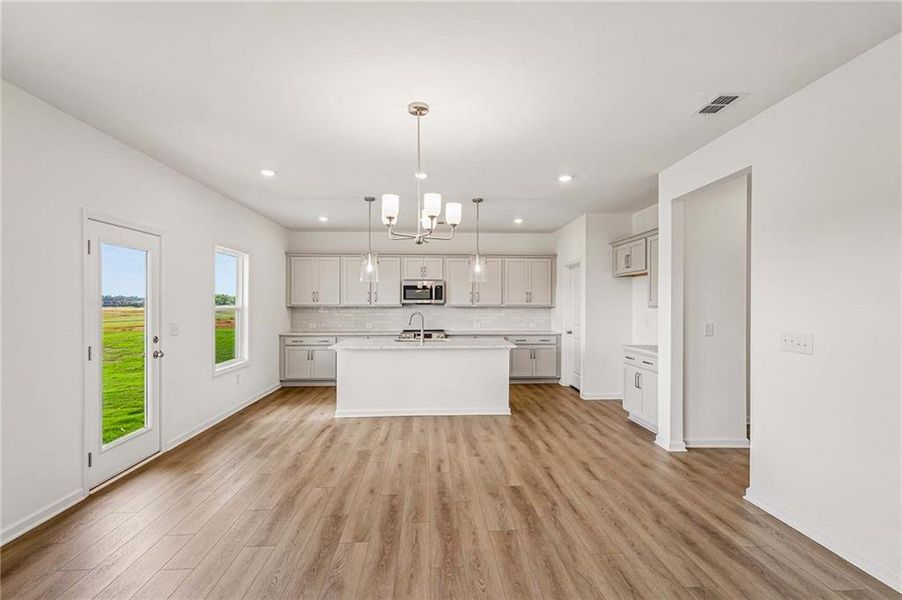 Spacious, unfurnished interior of a new home in Langston Reserve, Cartersville (Image 31).