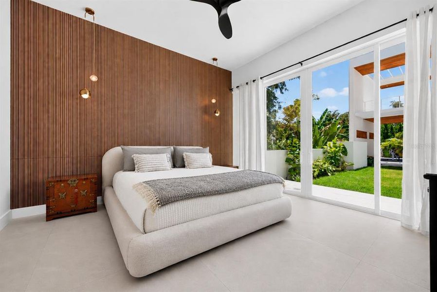 Furnished interior view inside a new home in , Sarasota (Image 54).