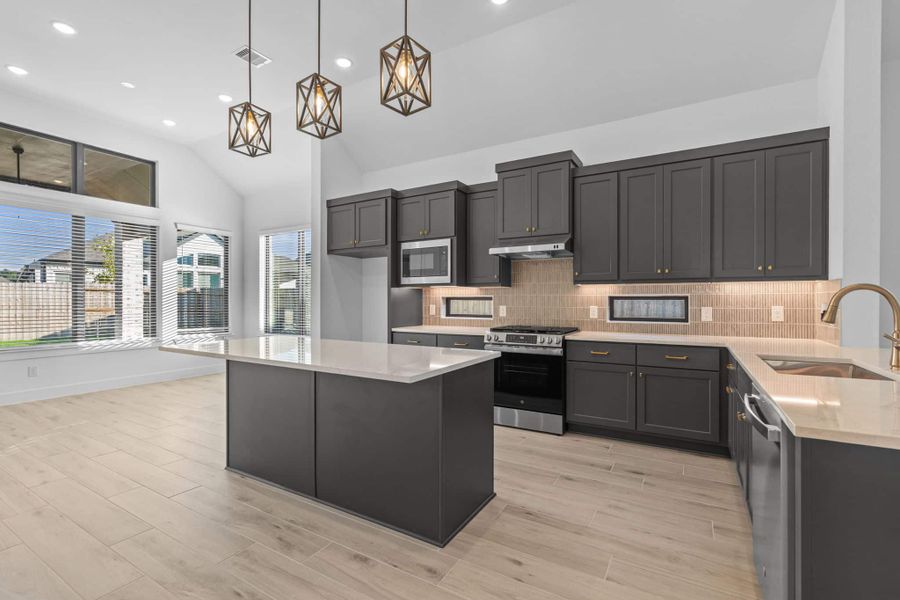 Furnished interior view inside a new home in Artavia, Conroe (Image 5). Furnished interior view inside a new home in Artavia, Conroe (Image 5).