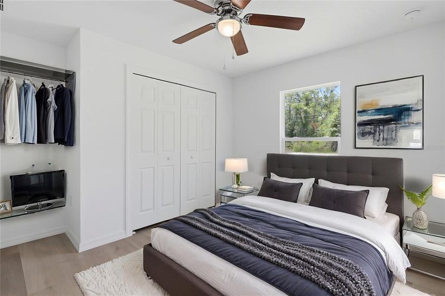 Furnished interior view inside a new home in , Ocklawaha (Image 13). Furnished interior view inside a new home in , Ocklawaha (Image 13).