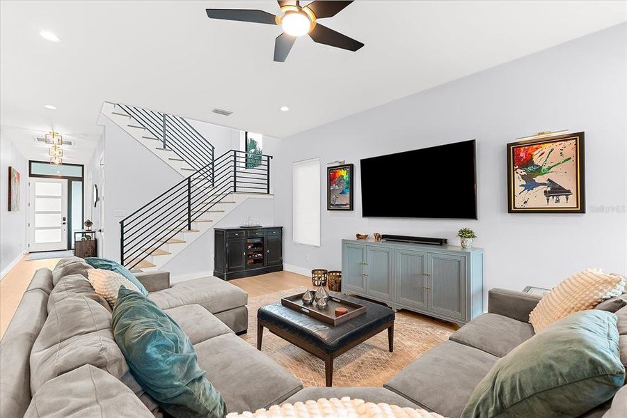 Furnished interior view inside a new home in , Tampa (Image 12).