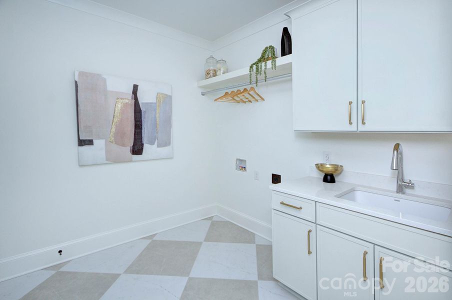 Upstairs laundry with closet(not pictured)