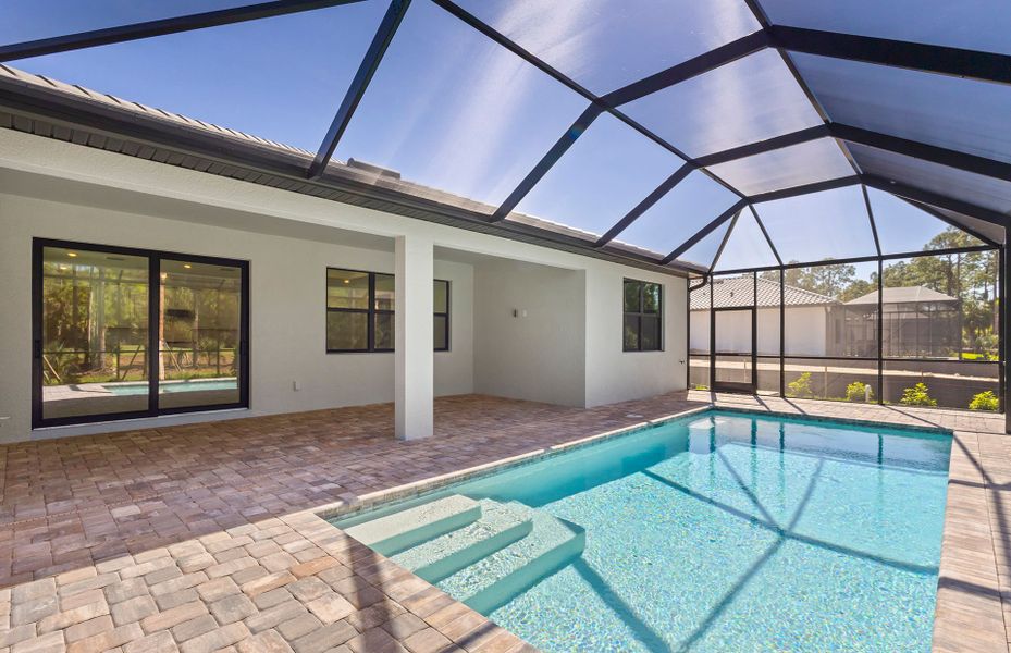 Exterior details and patio area of a home in Terreno, Naples (Image 15). Exterior details and patio area of a home in Terreno, Naples (Image 15).