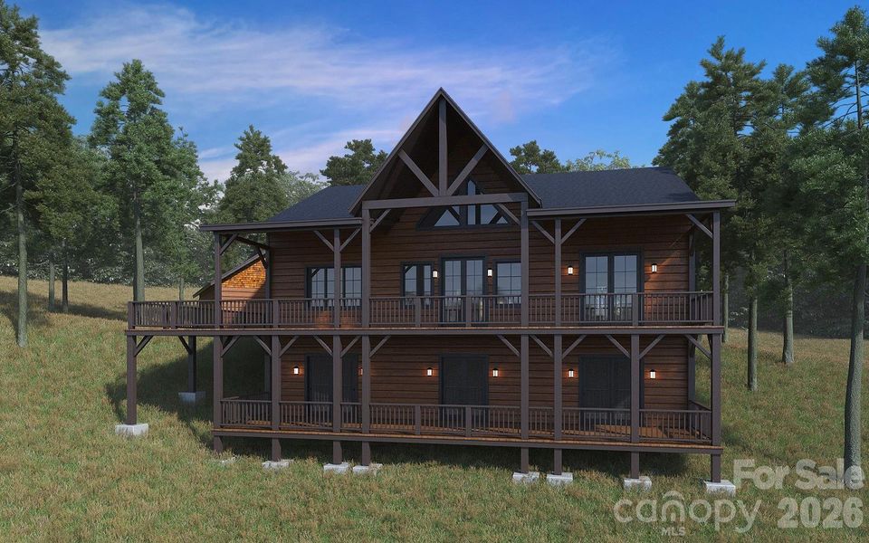 Rear *(Picture is a rendering)