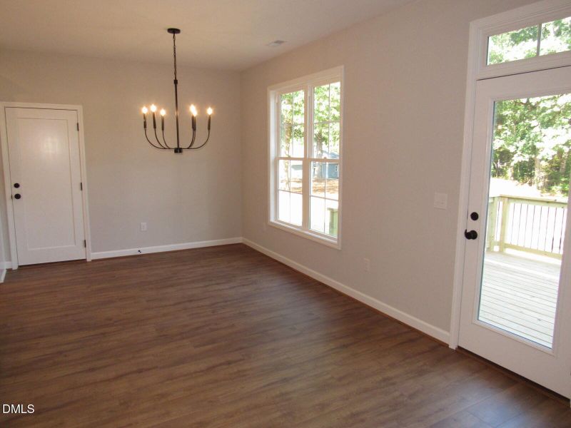 Dining area