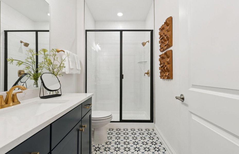 Representative furnished interior of a home built from the Hallmark by Del Webb in Del Webb at Trinity Falls, McKinney (Image 10).