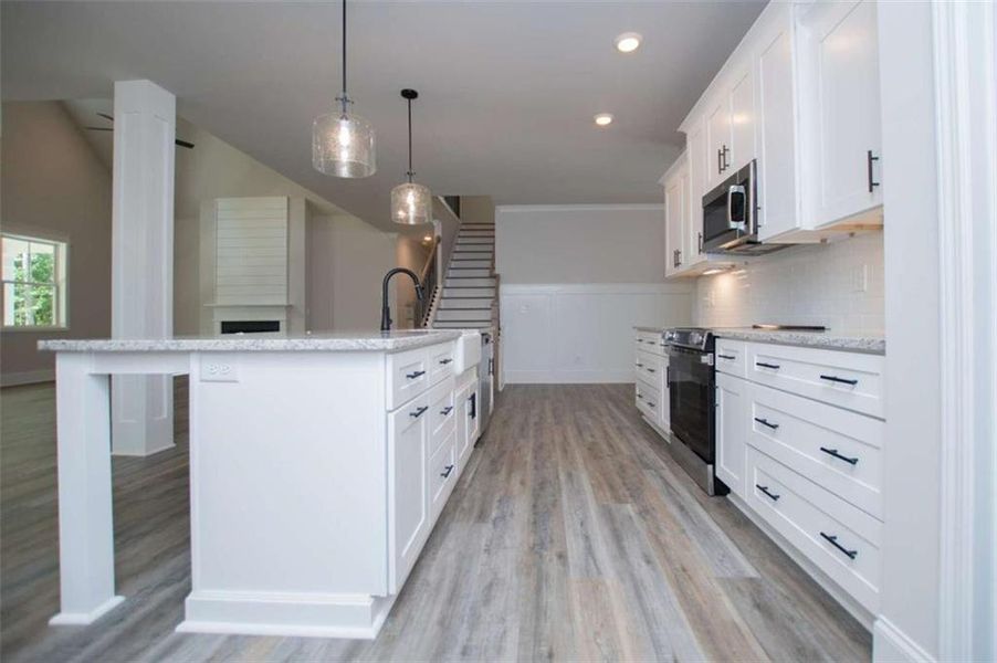 Furnished interior view inside a new home in , Douglasville (Image 13).