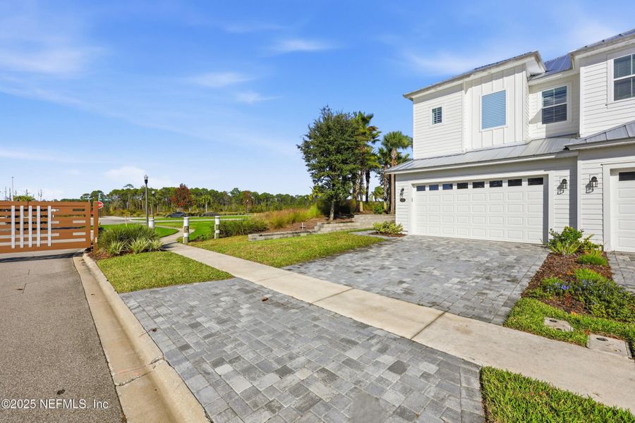Exterior details and patio area of a home in , St. Johns (Image 26).
