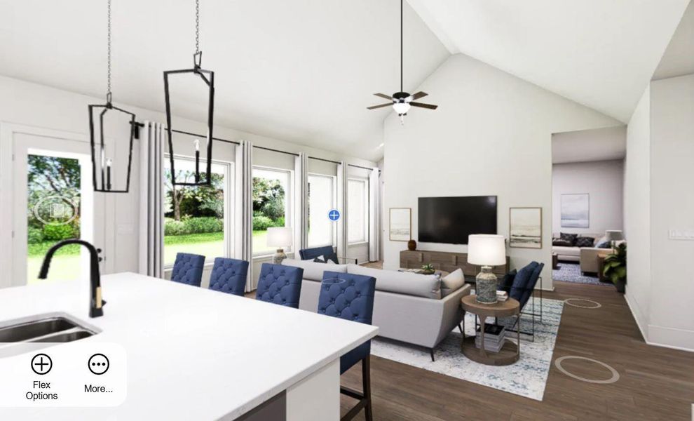 REPRESENTATIVE PHOTO: Imagine entertaining your friends and family iun this spacious and bright Living area