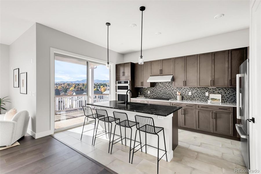Furnished interior view inside a new home in Silver Leaf, Littleton (Image 16).