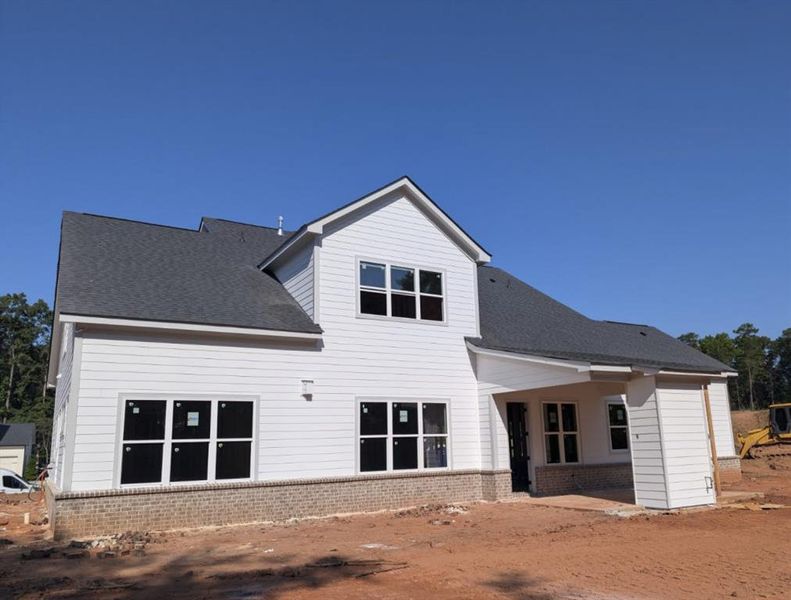 In-progress construction of a new home in Arden on Lanier, Cumming, GA (Image 2). In-progress construction of a new home in Arden on Lanier, Cumming, GA (Image 2).