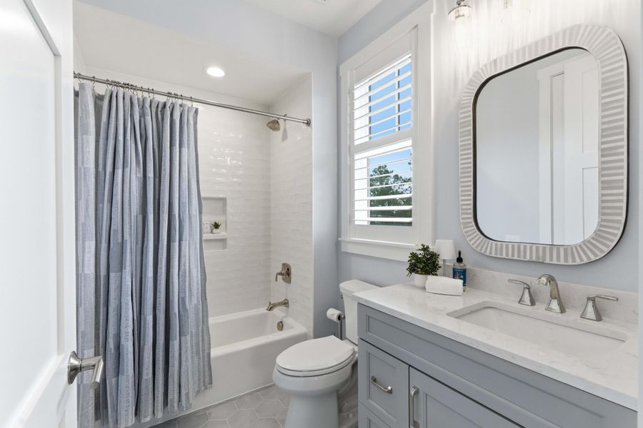 Furnished interior view inside a new home in , Mount Pleasant (Image 28).