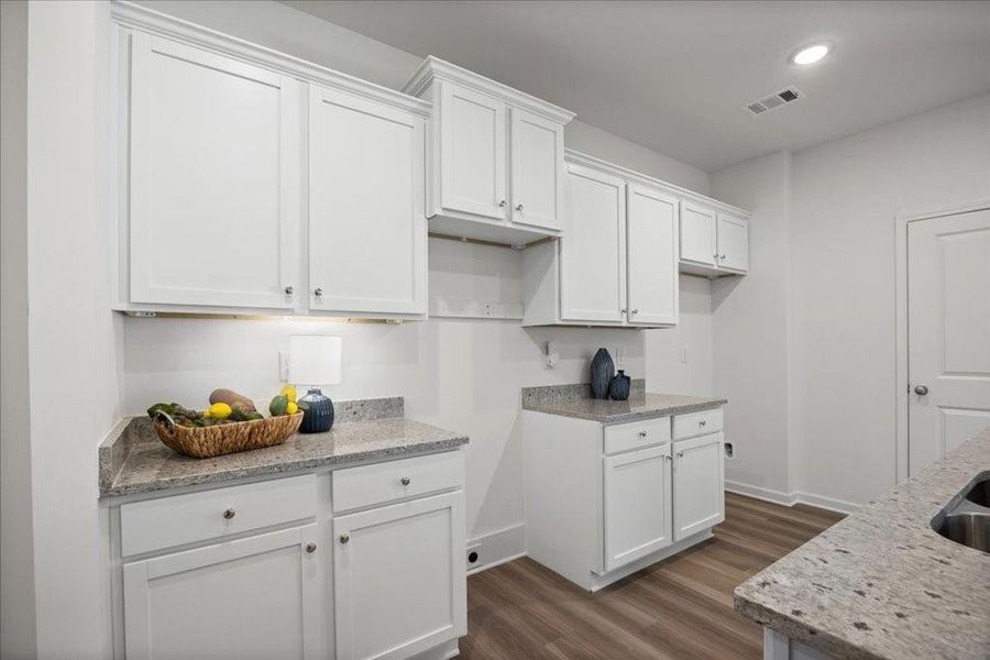 Furnished interior view inside a new home in Old Salem Crossing, Conyers (Image 9).