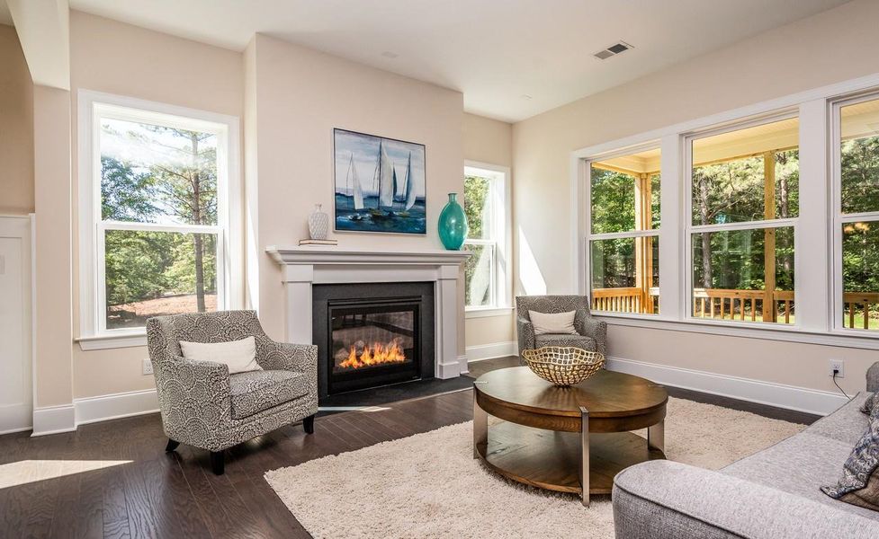 Representative furnished interior of a home built from the Augusta by Greybrook Homes in Shepherds Trace, Clover (Image 13).