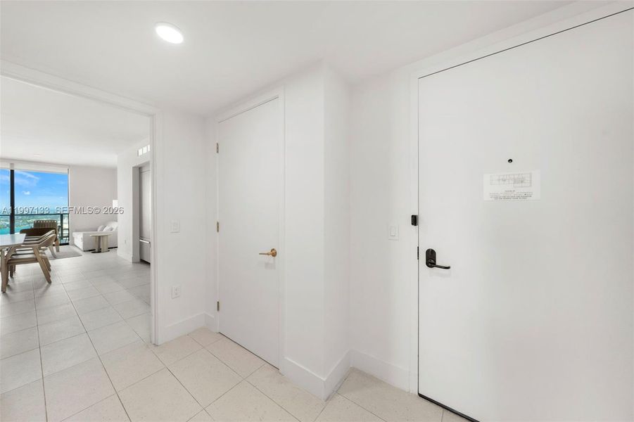 Furnished interior view inside a new home in , Miami (Image 18).