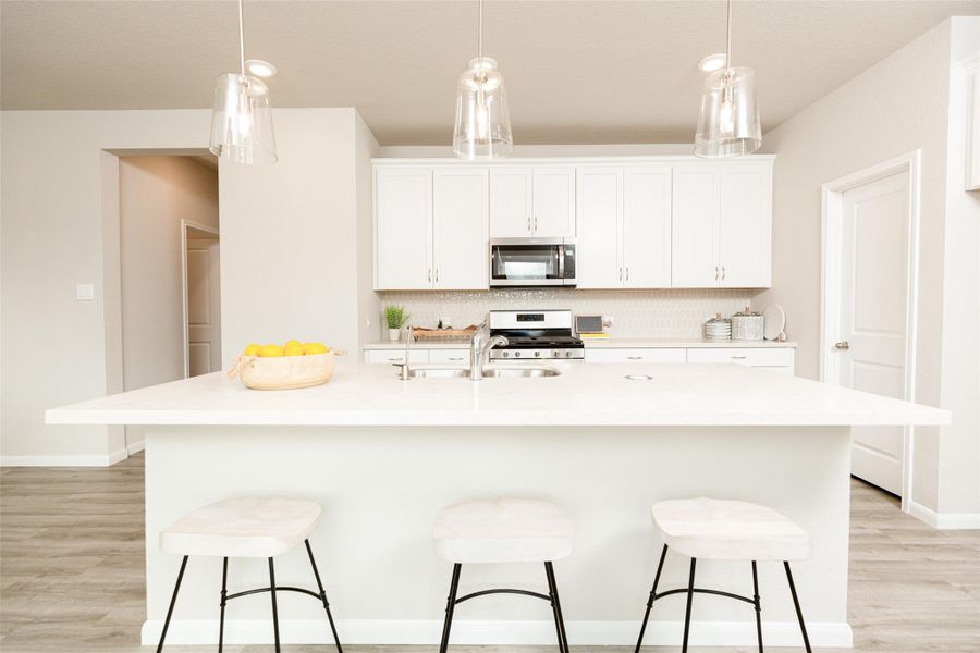 Furnished interior view inside a new home in Montgomery Ridge: Landmark Collection, Montgomery (Image 18).